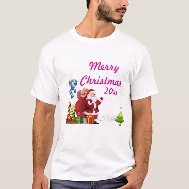 Camiseta feliz navidad (Anverso)