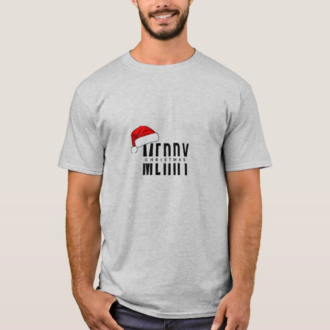 Camiseta Feliz Navidad (Anverso)