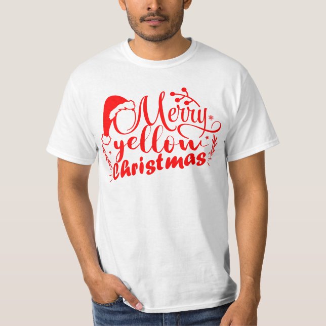 CAMISETA FELIZ NAVIDAD. (Anverso)