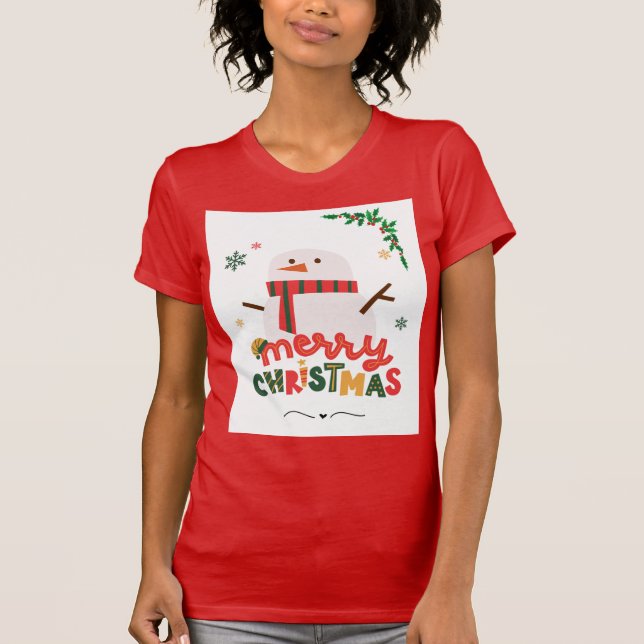 Camiseta Feliz Navidad (Anverso)