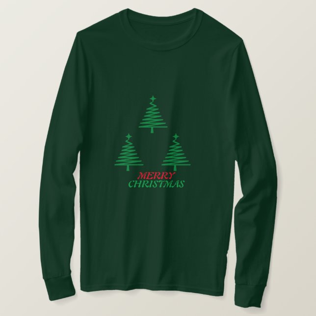 Camiseta Feliz Navidad (Anverso del diseño)