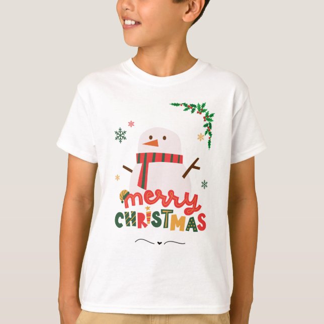 Camiseta Feliz Navidad (Anverso)