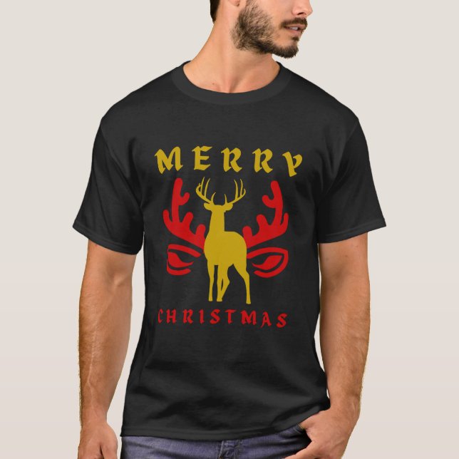 Camiseta Feliz Navidad (Anverso)