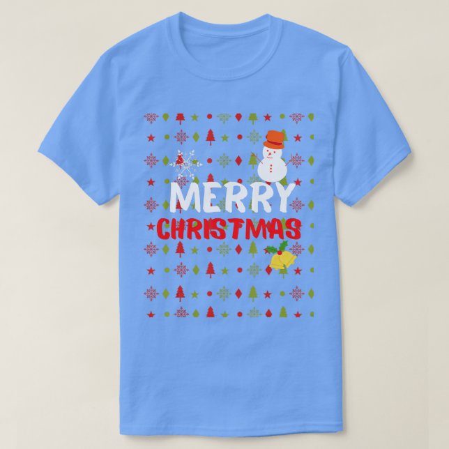 Camiseta Feliz Navidad (Diseño del anverso)