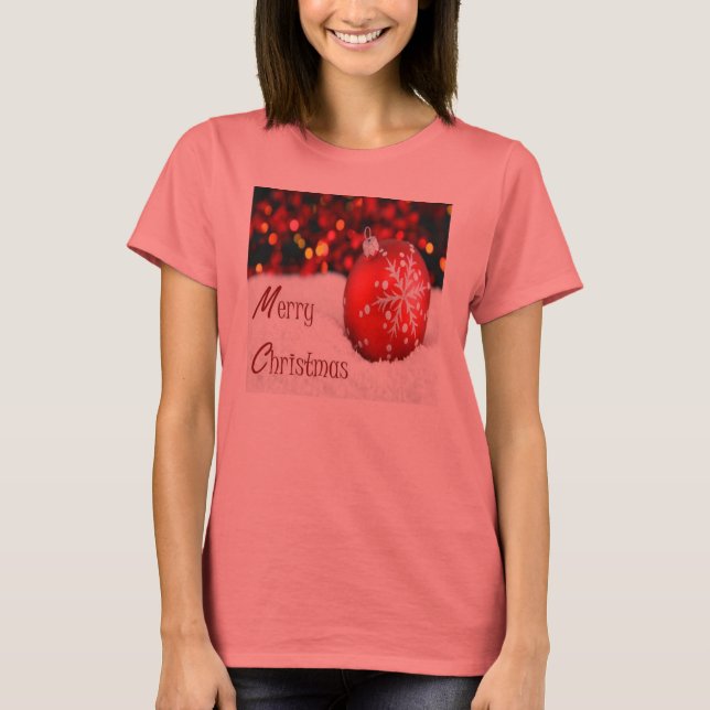 Camiseta feliz navidad (Anverso)