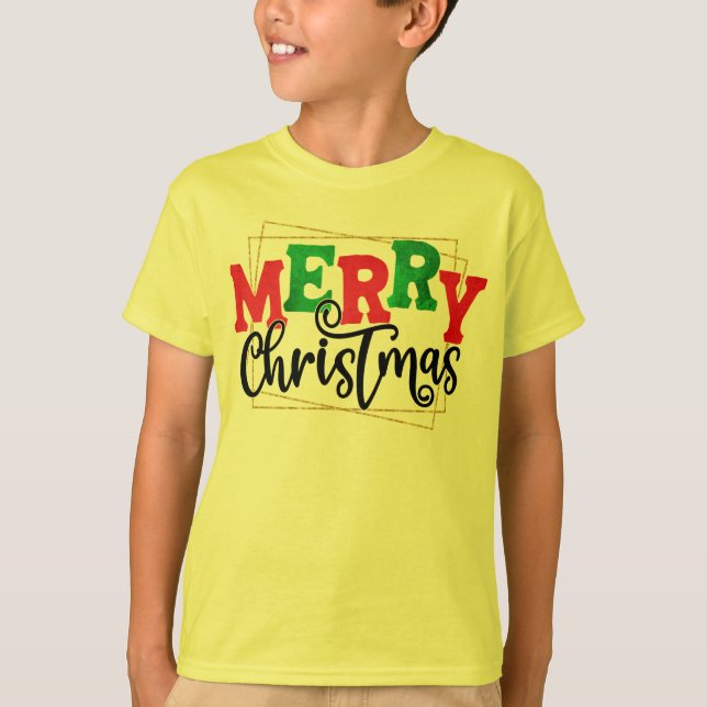 Camiseta Feliz Navidad (Anverso)