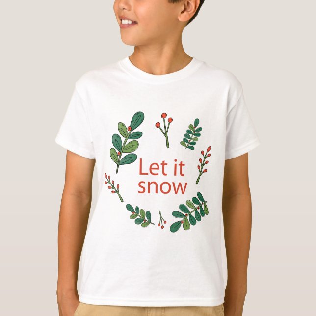 Camiseta feliz navidad (Anverso)