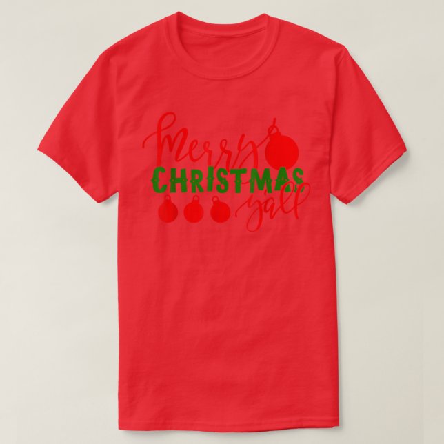 Camiseta Feliz Navidad  (Diseño del anverso)