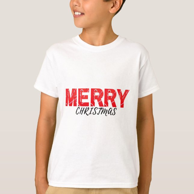 Camiseta Feliz Navidad (Anverso)