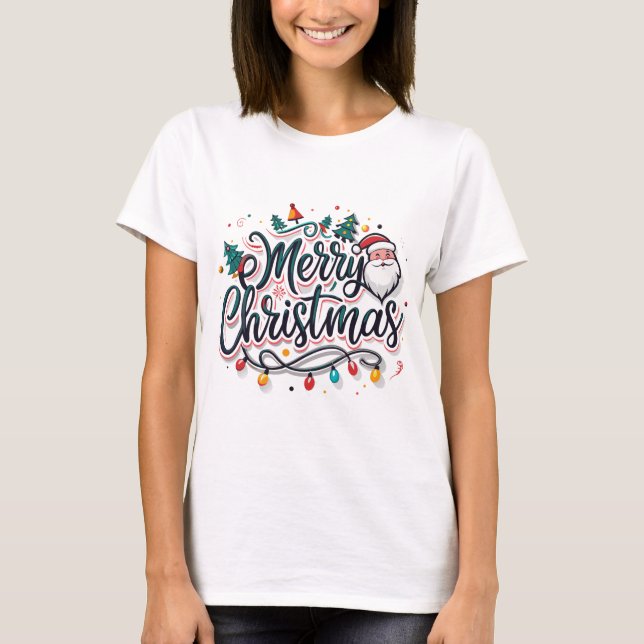 Camiseta Feliz Navidad (Anverso)