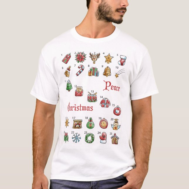 Camiseta Feliz Navidad (Anverso)