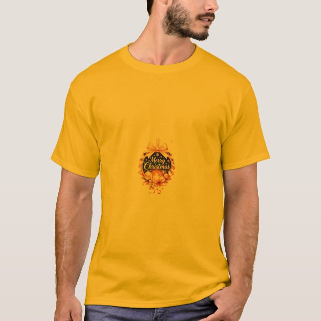 Camiseta Feliz Navidad (Anverso)