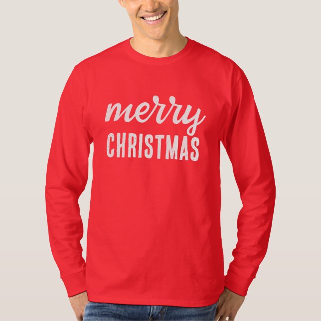 Camiseta Feliz Navidad (Anverso)
