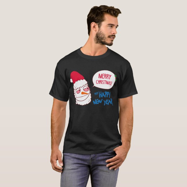 Camiseta Feliz Navidad (Anverso completo)
