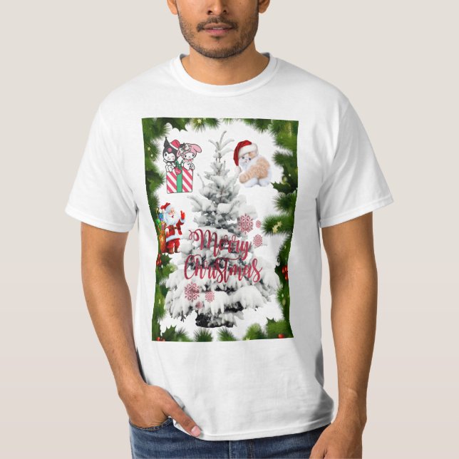 Camiseta Feliz Navidad (Anverso)