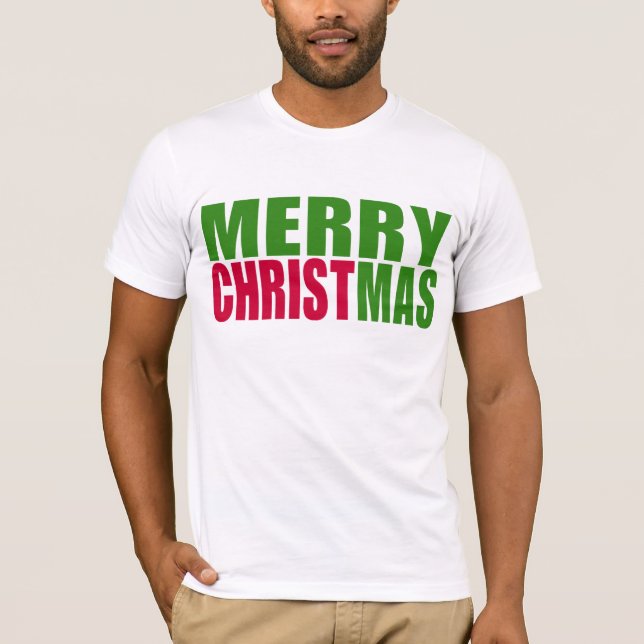 Camiseta Feliz Navidad (Anverso)