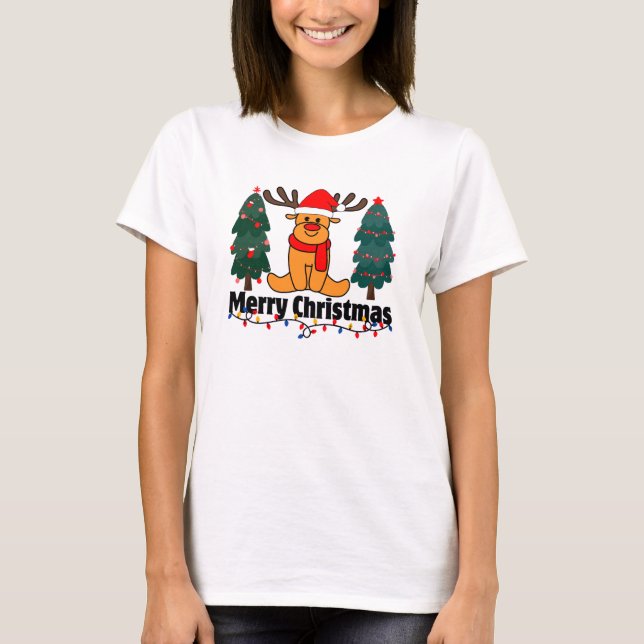 Camiseta Feliz Navidad (Anverso)