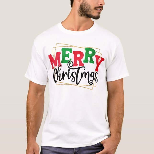 Camiseta Feliz Navidad (Anverso)