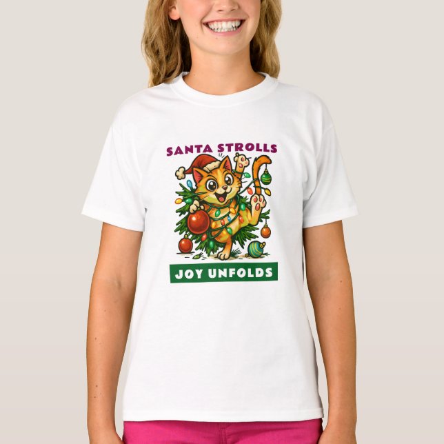 Camiseta Feliz Navidad (Anverso)