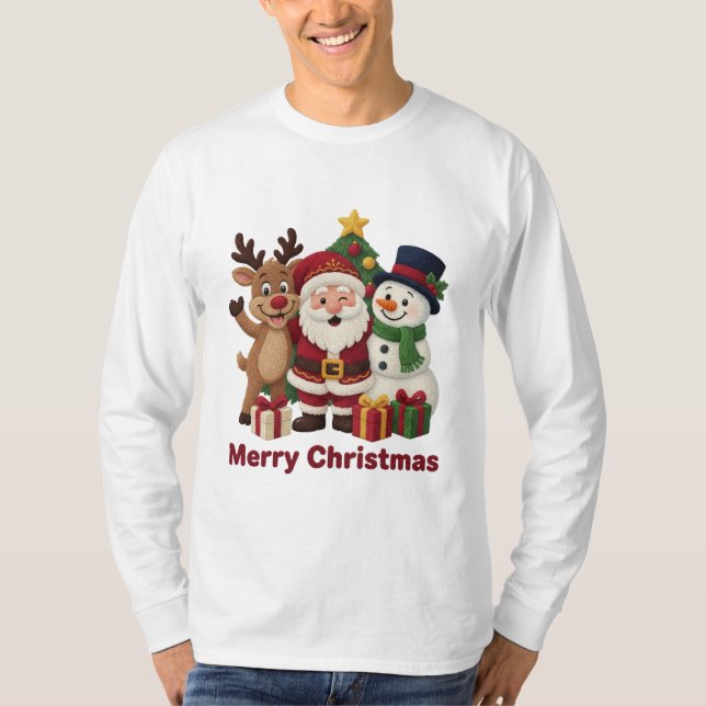 Camiseta Feliz Navidad (Anverso)