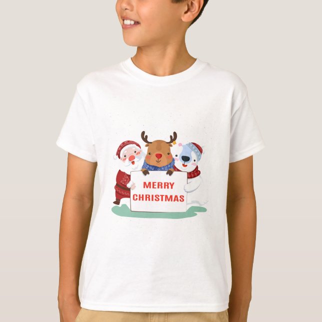 Camiseta feliz navidad (Anverso)