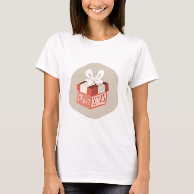 Camiseta feliz navidad (Anverso)