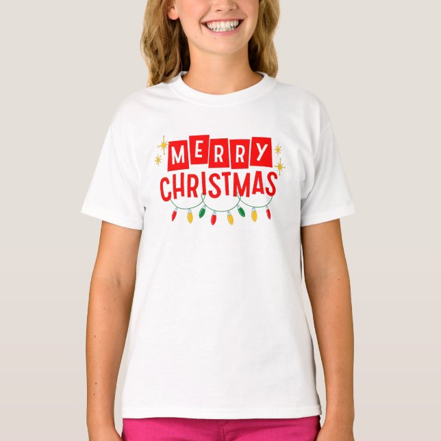 Camiseta Feliz Navidad (Anverso)