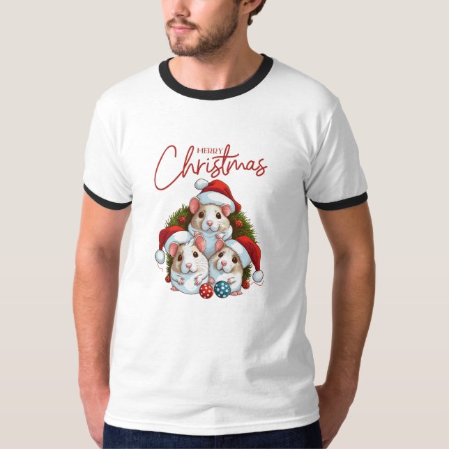 Camiseta Feliz Navidad (Anverso)