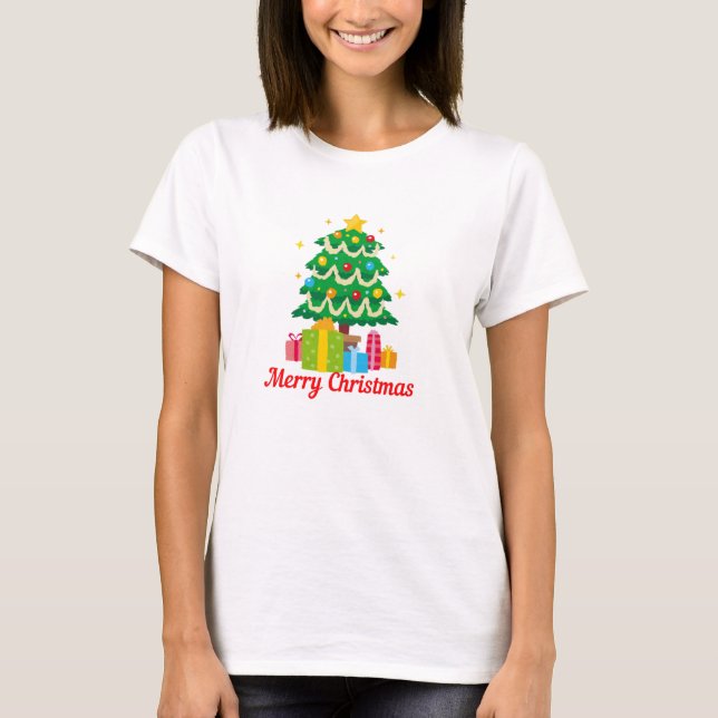 Camiseta Feliz Navidad (Anverso)