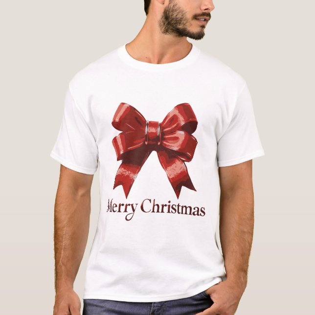Camiseta Feliz Navidad (Anverso)