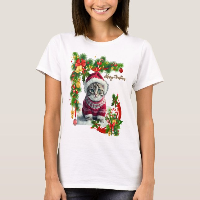 Camiseta Feliz Navidad (Anverso)