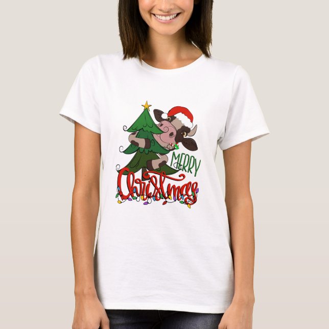 Camiseta Feliz Navidad (Anverso)