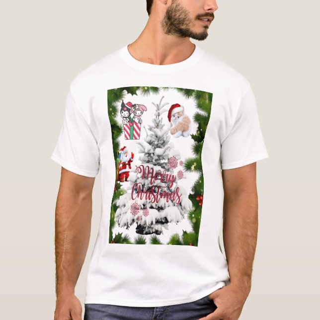Camiseta Feliz Navidad (Anverso)