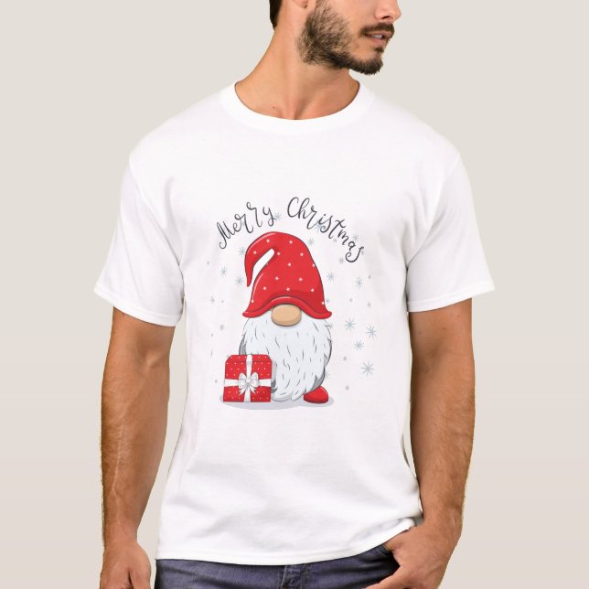 Camiseta Feliz Navidad. (Anverso)