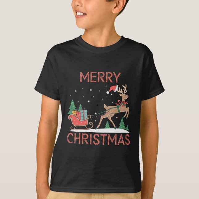 Camiseta Feliz Navidad (Anverso)