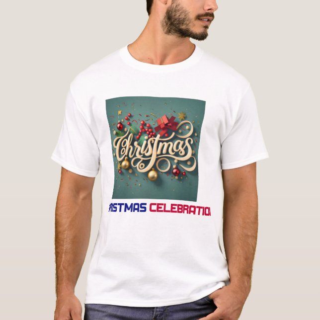 Camiseta Feliz Navidad (Anverso)