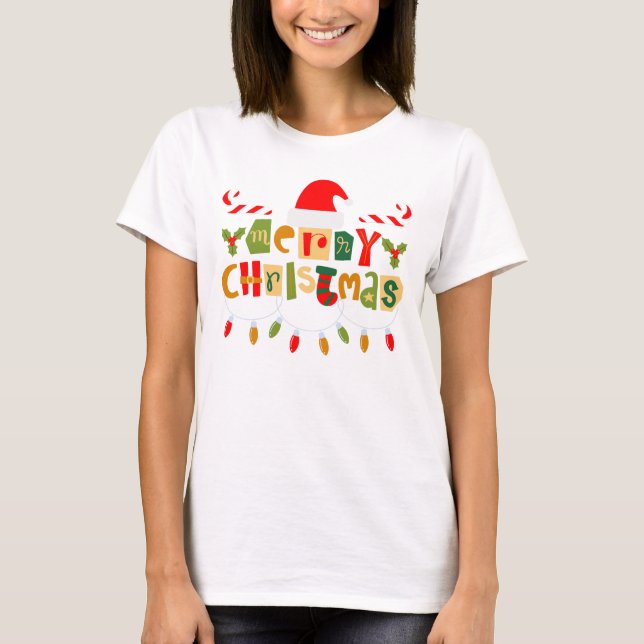 Camiseta Feliz Navidad (Anverso)