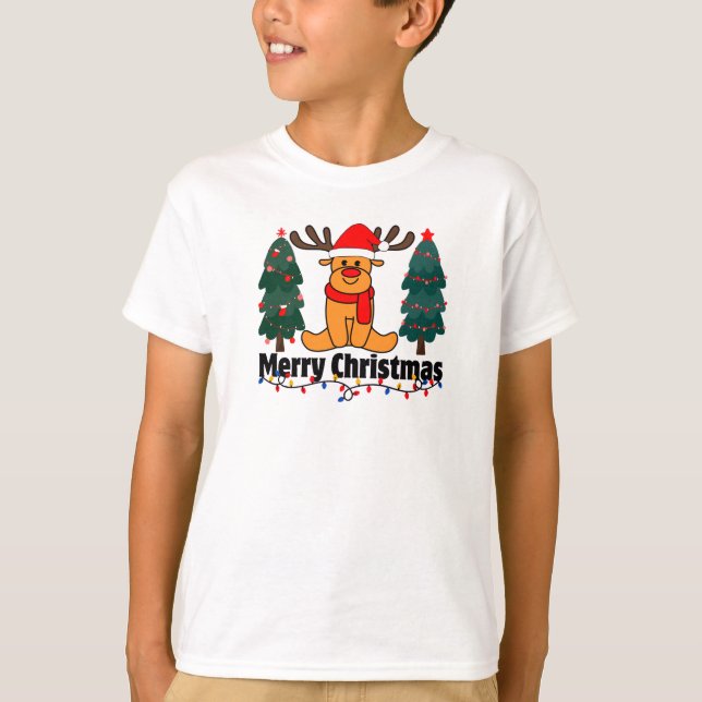 Camiseta Feliz Navidad (Anverso)