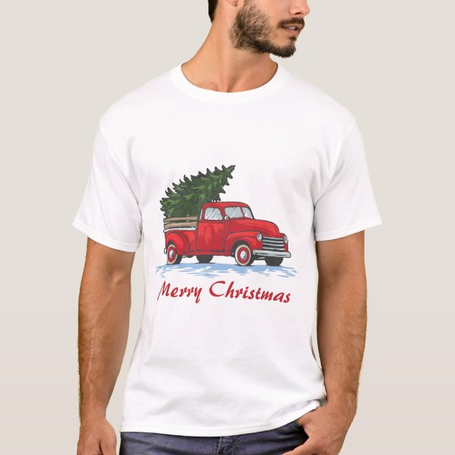 Camiseta Feliz Navidad (Anverso)