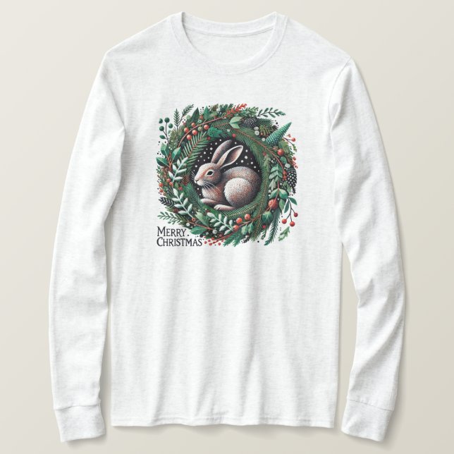 Camiseta Feliz Navidad (Anverso del diseño)