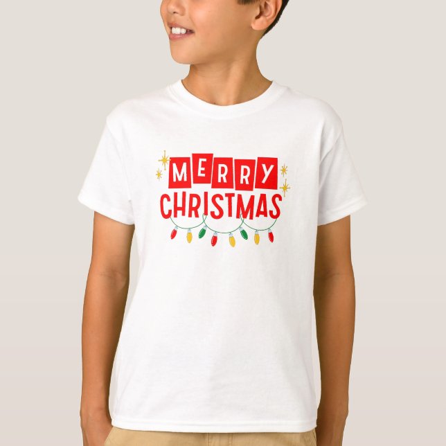 Camiseta Feliz Navidad (Anverso)