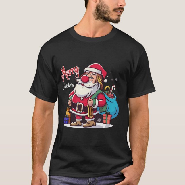Camiseta Feliz Navidad (Anverso)