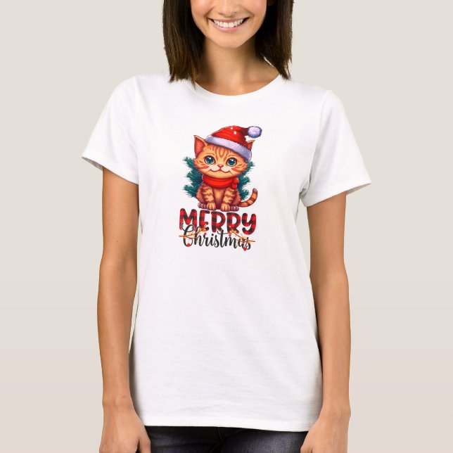 Camiseta Feliz Navidad (Anverso)