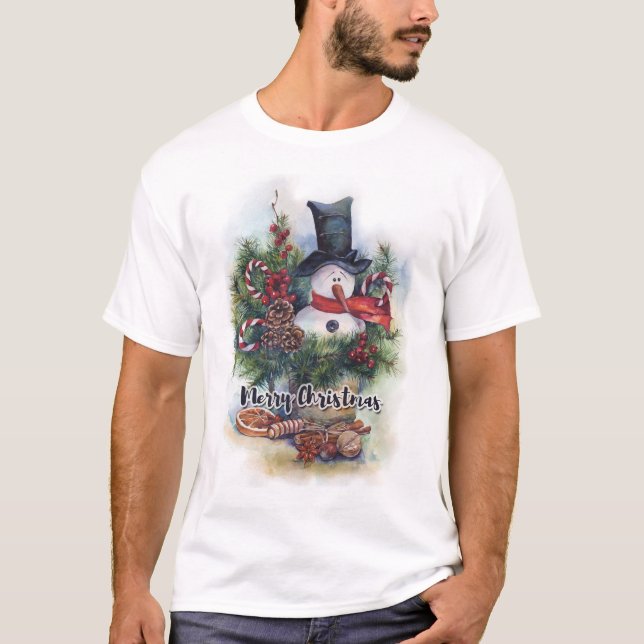 Camiseta Feliz Navidad (Anverso)