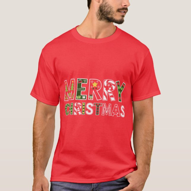 Camiseta Feliz Navidad (Anverso)