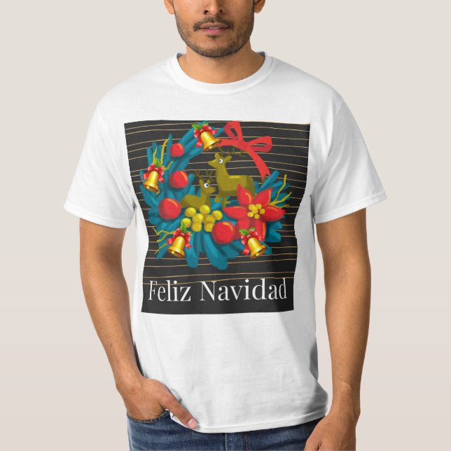 CAMISETA FELIZ NAVIDAD (Anverso)