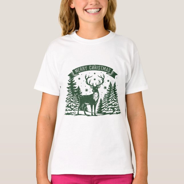 Camiseta Feliz Navidad (Anverso)
