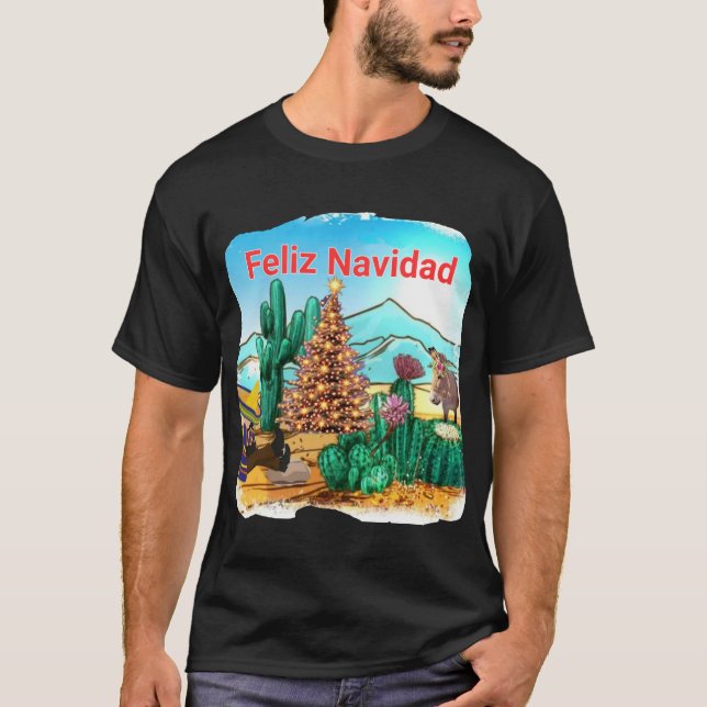 Camiseta Feliz Navidad (Anverso)