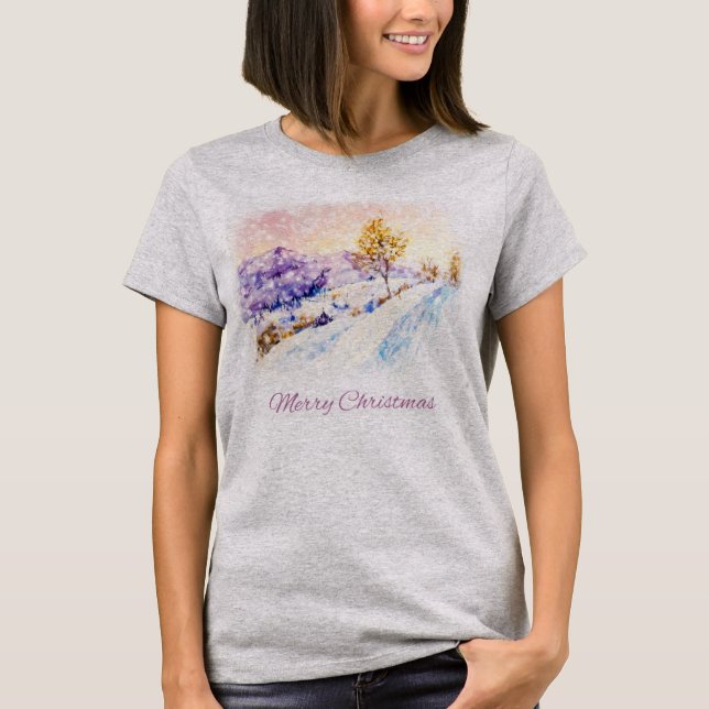 Camiseta Feliz Navidad (Anverso)
