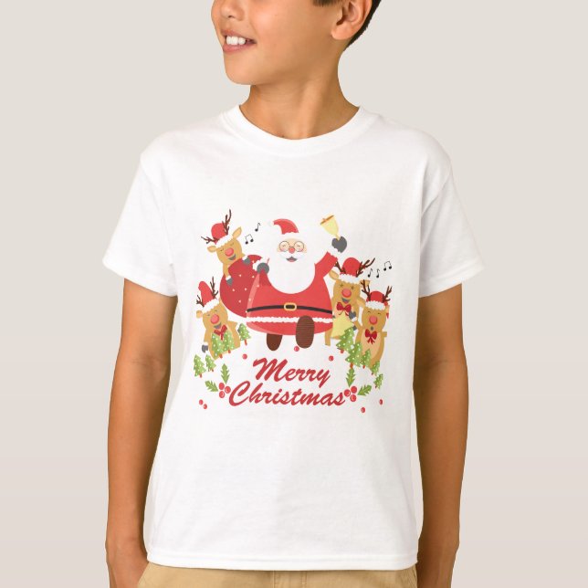 Camiseta Feliz Navidad (Anverso)